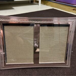 Nambe Silver Double Picture Frame